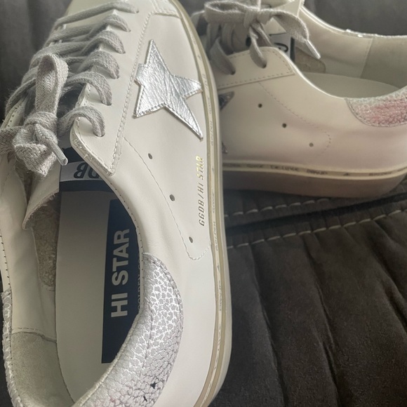 Golden Goose Hi Star Platform Sneaker (Women) - Picture 8 of 9